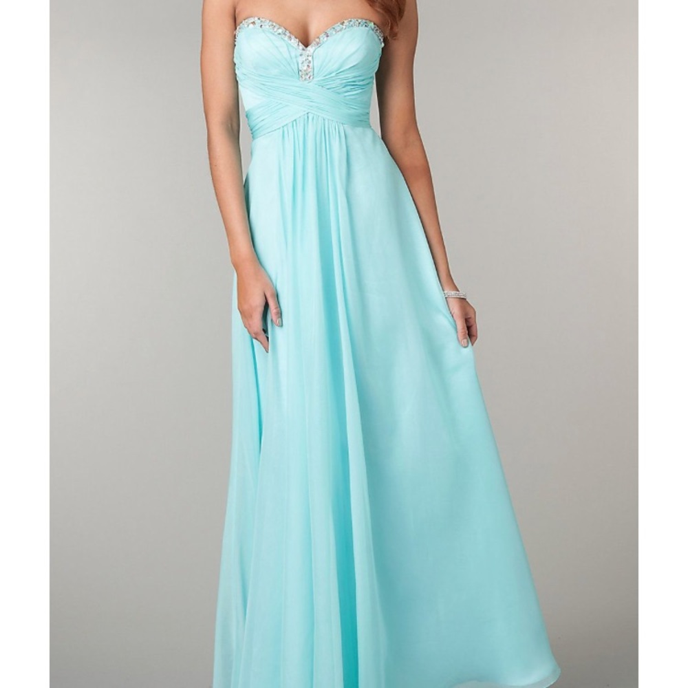 Mint/Tiffany Blue Prom Dress